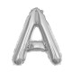 16 inch Letter A - Silver Balloons