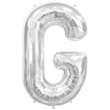 BALLOON 16 inch Letter G - Silver BALLOON 16 inch Letter G - Silver