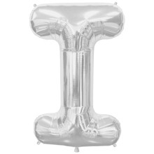 BALLOON 16 inch Letter I - Silver BALLOON 16 inch Letter I - Silver