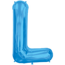 BALLOON 16 inch Letter L - Blue