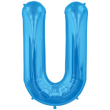 BALLOON 16 inch Letter U - Blue BALLOON 16 inch Letter U - Blue