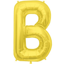 BALLOON 16 inch Letter B - Gold BALLOON 16 inch Letter B - Gold