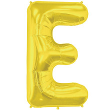 BALLOON 16 inch Letter E - Gold BALLOON 16 inch Letter E - Gold