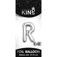 16 inch Letter R - Silver Balloons