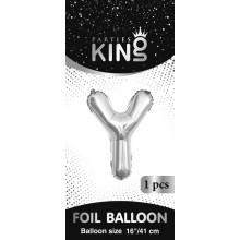 16 inch Letter Y - Silver Balloons 16 inch Letter Y - Silver Balloons