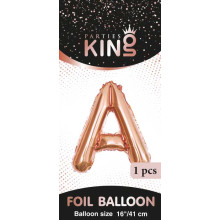 16 inch Letter A - Rose Gold Balloons 16 inch Letter A - Rose Gold Balloons