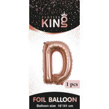 16 inch Letter D - Rose Gold Balloons 16 inch Letter D - Rose Gold Balloons