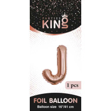16 inch Letter J - Rose Gold Balloons 16 inch Letter J - Rose Gold Balloons