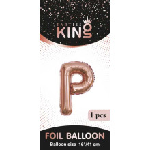 16 inch Letter P - Rose Gold Balloons 16 inch Letter P - Rose Gold Balloons
