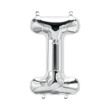 بالون فويل فضي حرف I - مقاس 34 إنش