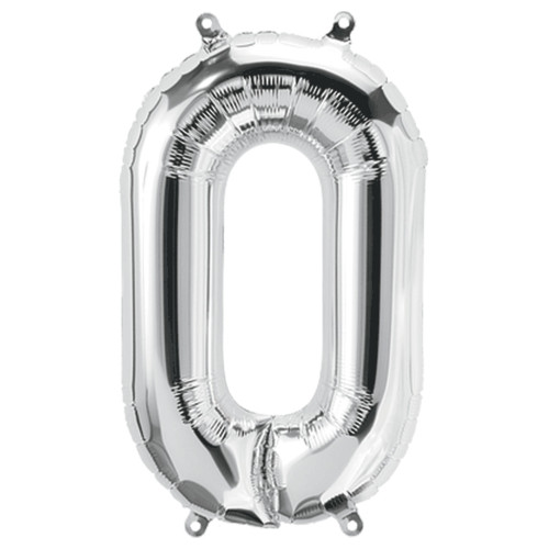 BALLOON 34 inch Letter O - Silver BALLOON 34 inch Letter O - Silver