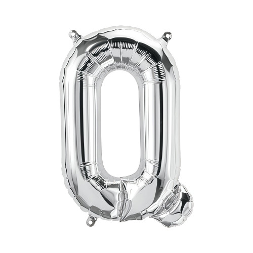 BALLOON 34 inch Letter Q - Silver