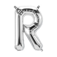 BALLOON 34 inch Letter R - Silver BALLOON 34 inch Letter R - Silver