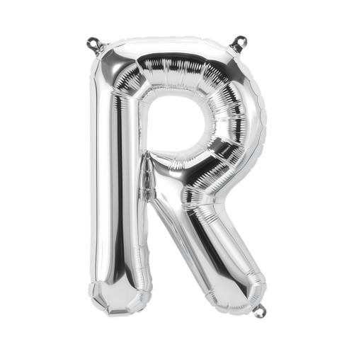 BALLOON 34 inch Letter R - Silver BALLOON 34 inch Letter R - Silver