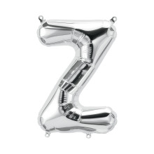 بالون فويل فضي حرف Z - مقاس 34 إنش بالون فويل فضي حرف Z - مقاس 34 إنش