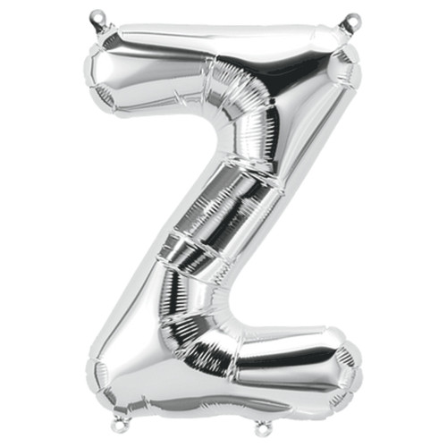 بالون فويل فضي حرف Z - مقاس 34 إنش بالون فويل فضي حرف Z - مقاس 34 إنش