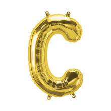 34 inch Gold Letter "C" Foil Balloon 34 inch Gold Letter "C" Foil Balloon