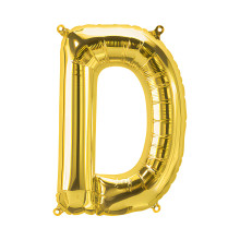 34 inch Gold Letter "D" Foil Balloon 34 inch Gold Letter "D" Foil Balloon