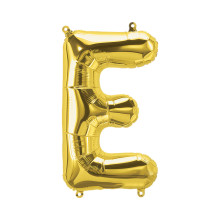 34 inch Gold Letter "E" Foil Balloon 34 inch Gold Letter "E" Foil Balloon