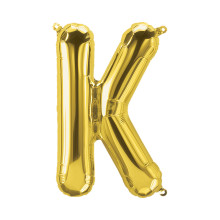 بالون فويل ذهبي حرف K - مقاس 34 إنش بالون فويل ذهبي حرف K - مقاس 34 إنش