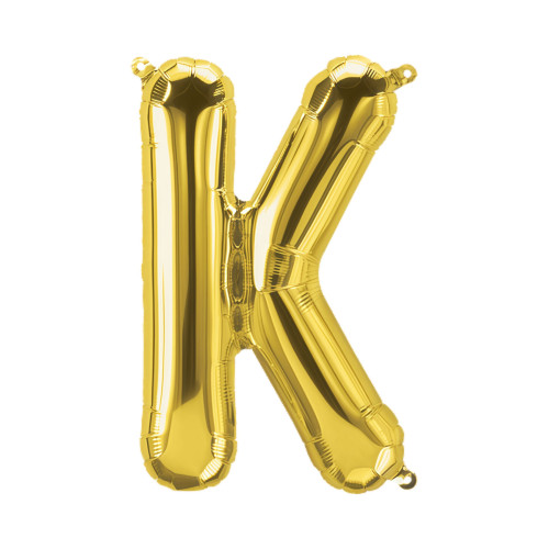 بالون فويل ذهبي حرف K - مقاس 34 إنش بالون فويل ذهبي حرف K - مقاس 34 إنش
