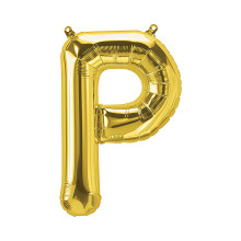 بالون فويل ذهبي حرف P - مقاس 34 إنش بالون فويل ذهبي حرف P - مقاس 34 إنش
