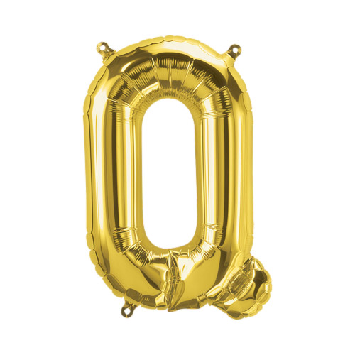 بالون فويل ذهبي حرف Q - مقاس 34 إنش