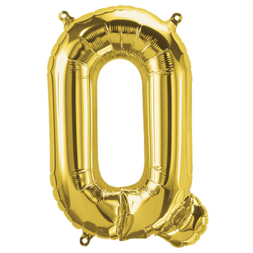 بالون فويل ذهبي حرف Q - مقاس 34 إنش