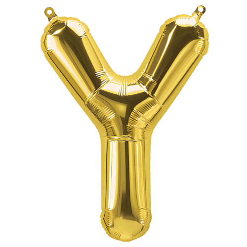 بالون فويل ذهبي حرف Y - مقاس 34 إنش بالون فويل ذهبي حرف Y - مقاس 34 إنش