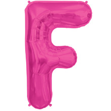 BALLOON 34 inch Letter F - Magenta BALLOON 34 inch Letter F - Magenta