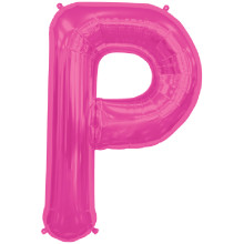BALLOON 34 inch Letter P - Magenta BALLOON 34 inch Letter P - Magenta