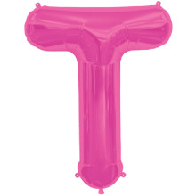 BALLOON 34 inch Letter T - Magenta BALLOON 34 inch Letter T - Magenta