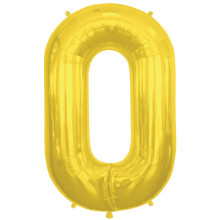 BALLOON 34 inch Letter O - Gold BALLOON 34 inch Letter O - Gold
