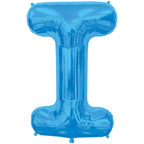 BALLOON 34 inch Letter I - Blue BALLOON 34 inch Letter I - Blue