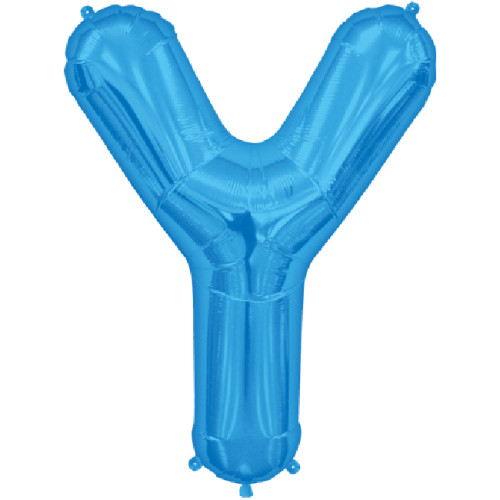 BALLOON 34 inch Letter Y - Blue BALLOON 34 inch Letter Y - Blue