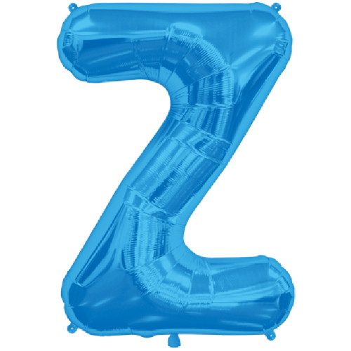 BALLOON 34 inch Letter Z - Blue BALLOON 34 inch Letter Z - Blue