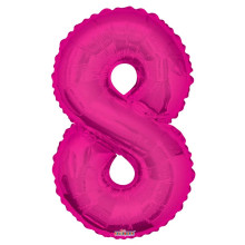BALLOON 34 inch Number 8 - Magenta BALLOON 34 inch Number 8 - Magenta