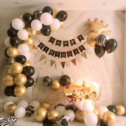 5M/Roll Balloon Chain Holes Backdrop