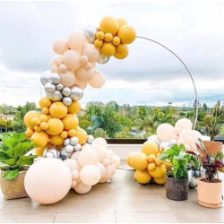 stand balloon 2m white 