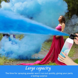 Gender Reveal Fire Extinguisher Color Blasters - Medium - Blue Blasters