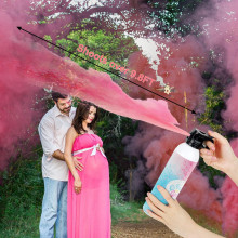 Gender Reveal Fire Extinguisher Color Blasters - Medium - Pink Blasters