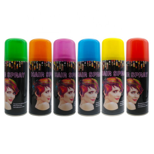 Colorful Hair Spray Hair Color