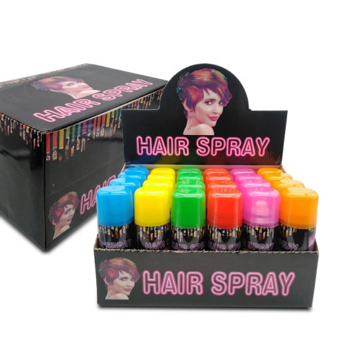 Colorful Hair Spray Hair Color