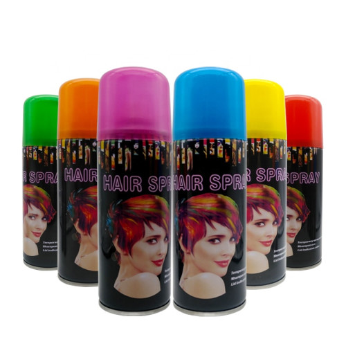 Colorful Hair Spray Hair Color