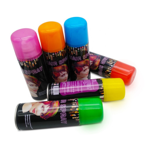 Colorful Hair Spray Hair Color