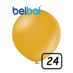 24 inch Latex balloon Metallic GOLD 1 count