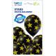 12 inch Stars (black) balloon 6 pcs 12 inch Stars (black) balloon 6 pcs