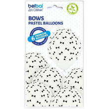 12 inch Bows balloon 6 pcs
