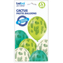 12 inch Cactus balloon 6 pcs