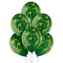 12 inch Camouflage balloon 6 pcs 12 inch Camouflage balloon 6 pcs